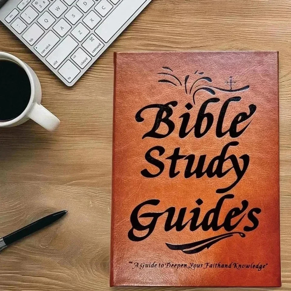 66-Page Bible Study Guide Daily Devotional Journal Notebook Planner Christian