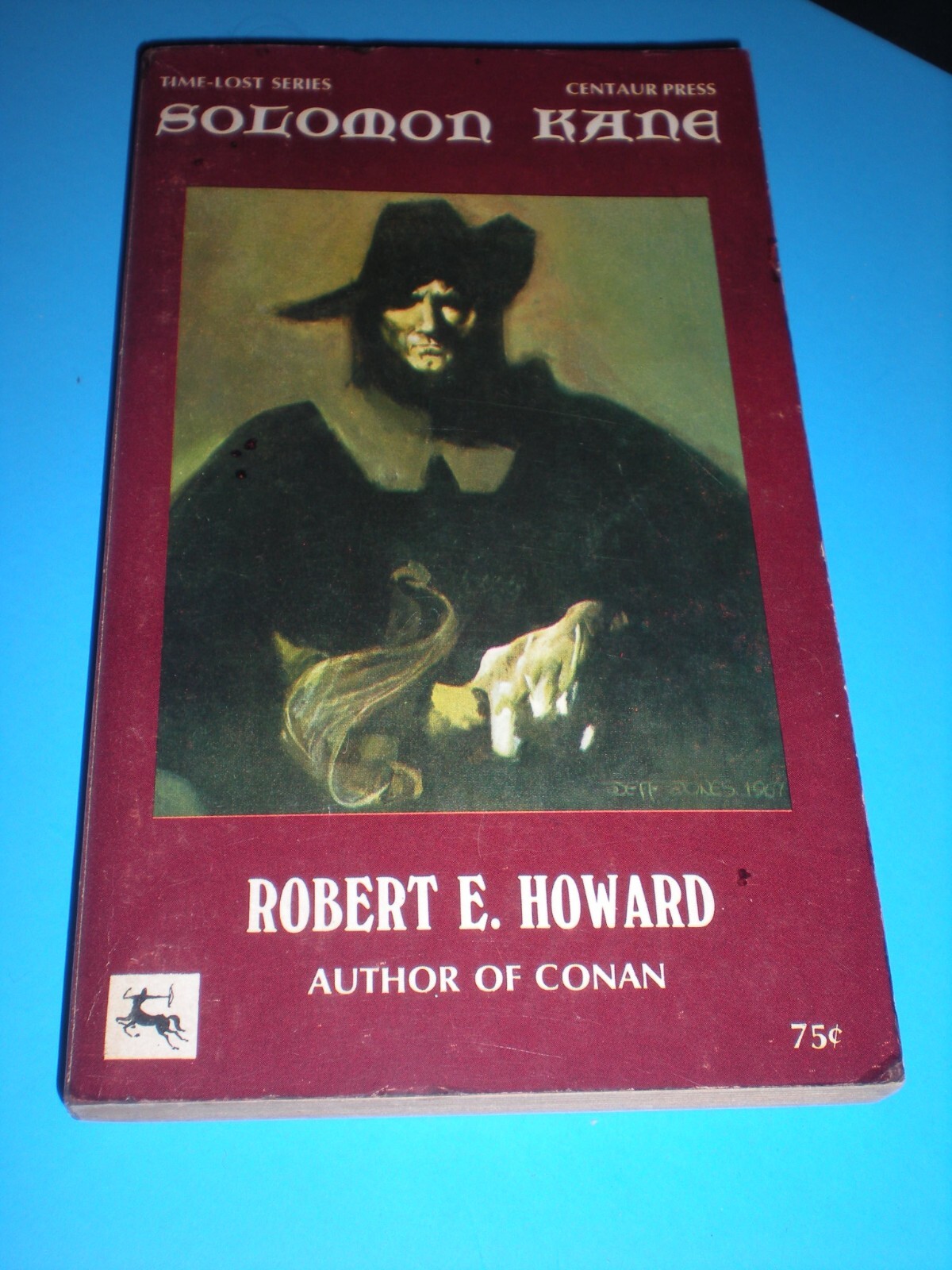 SOLOMON KANE Robert E Howard 1971 Paperback Centaur Press 126 Pages Pre Conan