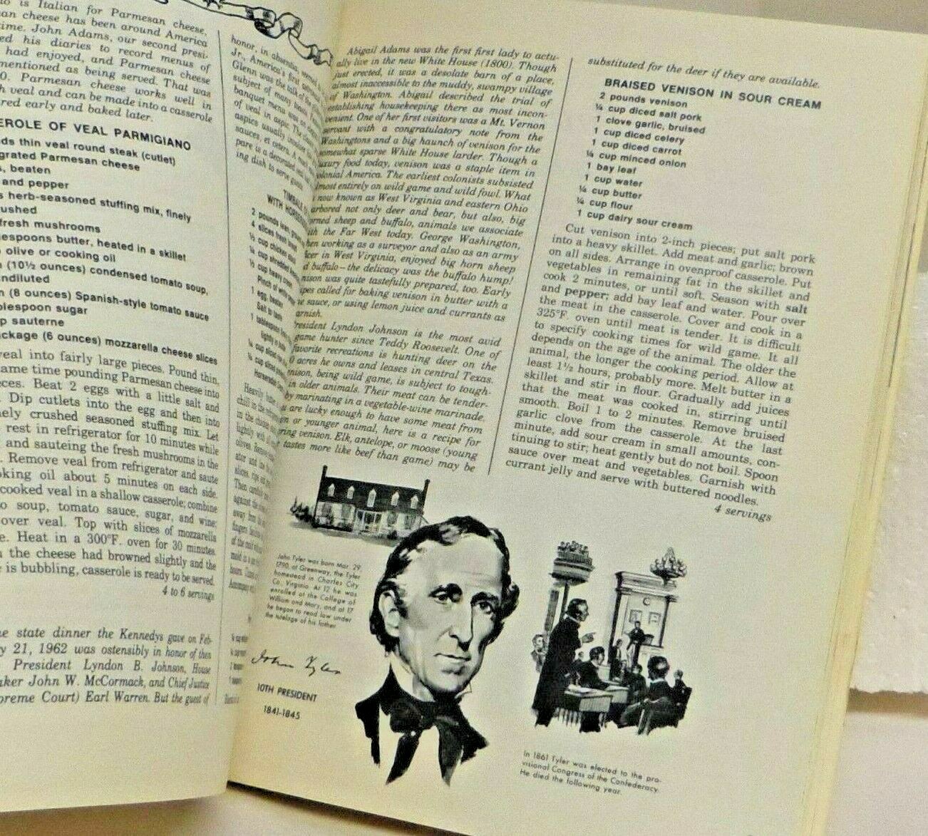 Vintage The President’s Own White House Cookbook 1968 110 pages great condition