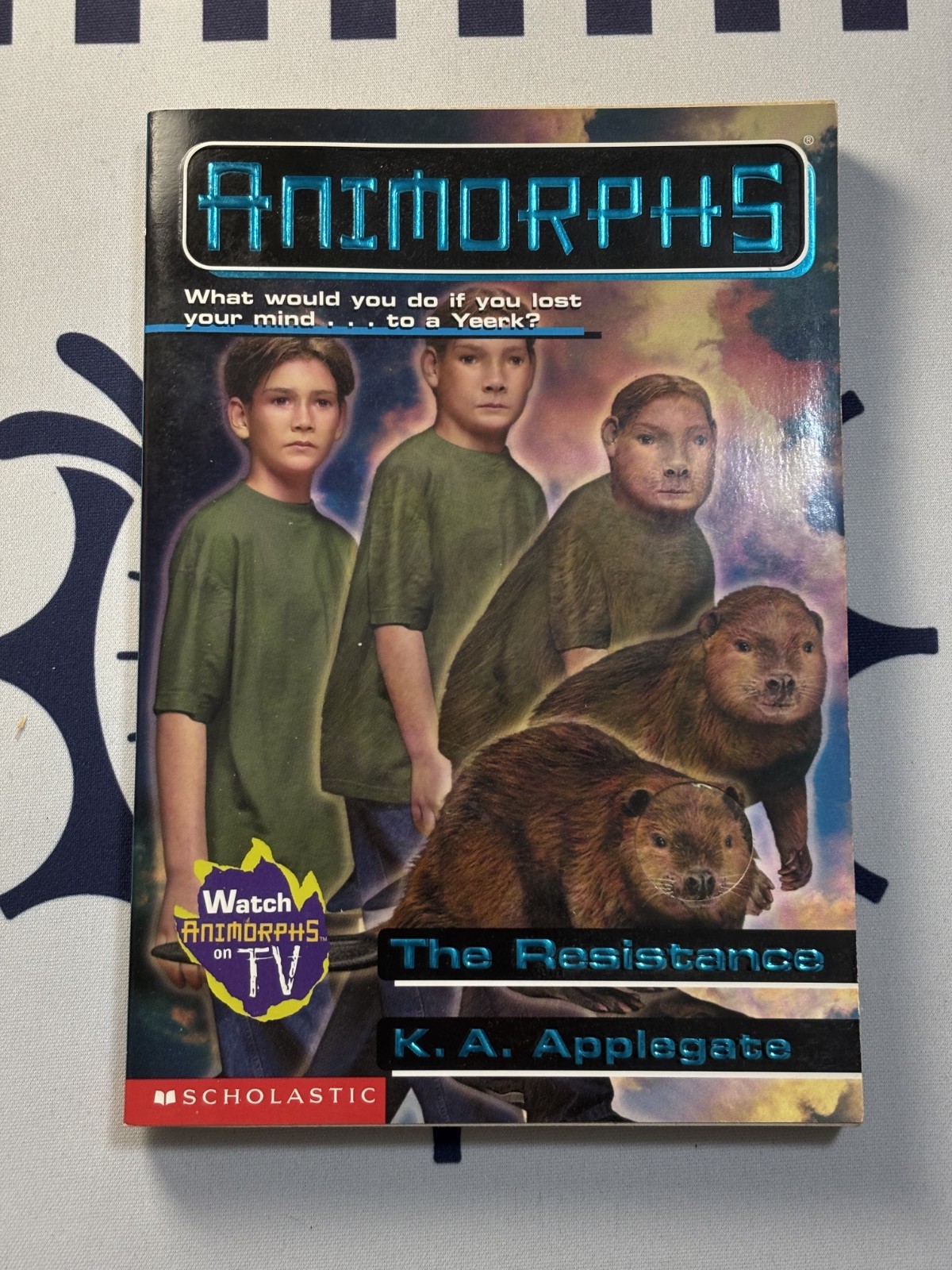 ANIMORPHS #47: THE RESISTANCE (Scholastic 2000 YA Novel ~ K A Applegate)