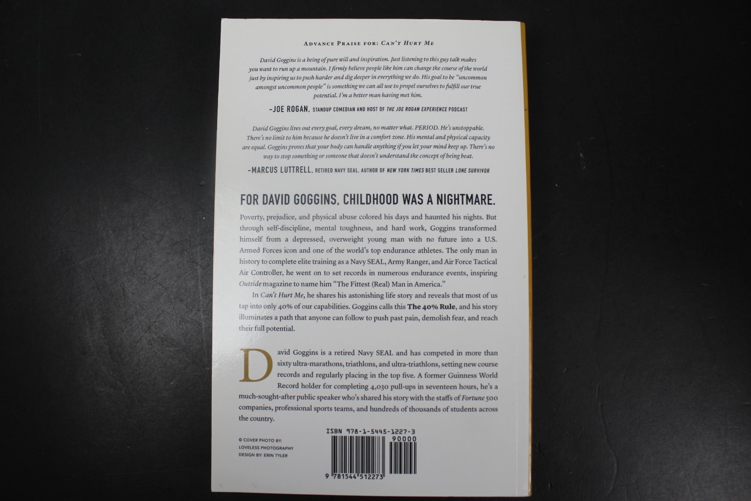 Can’t Hurt Me David Goggins 2018 Paperback Master Your Mind Lioncrest PB