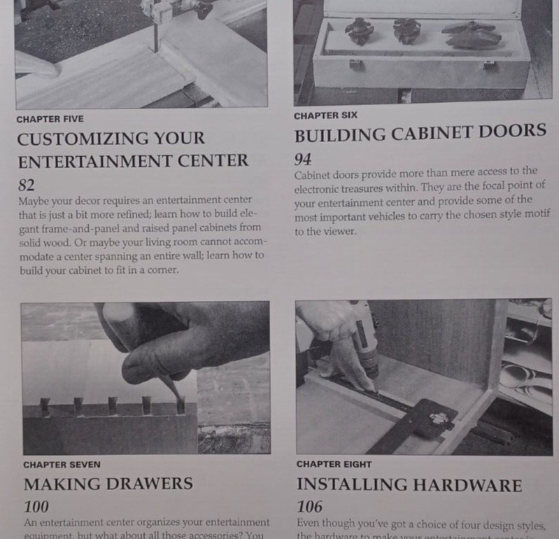 Build Your Own Entertainment Centers – Paperback By Andy Schultz 126 Pages