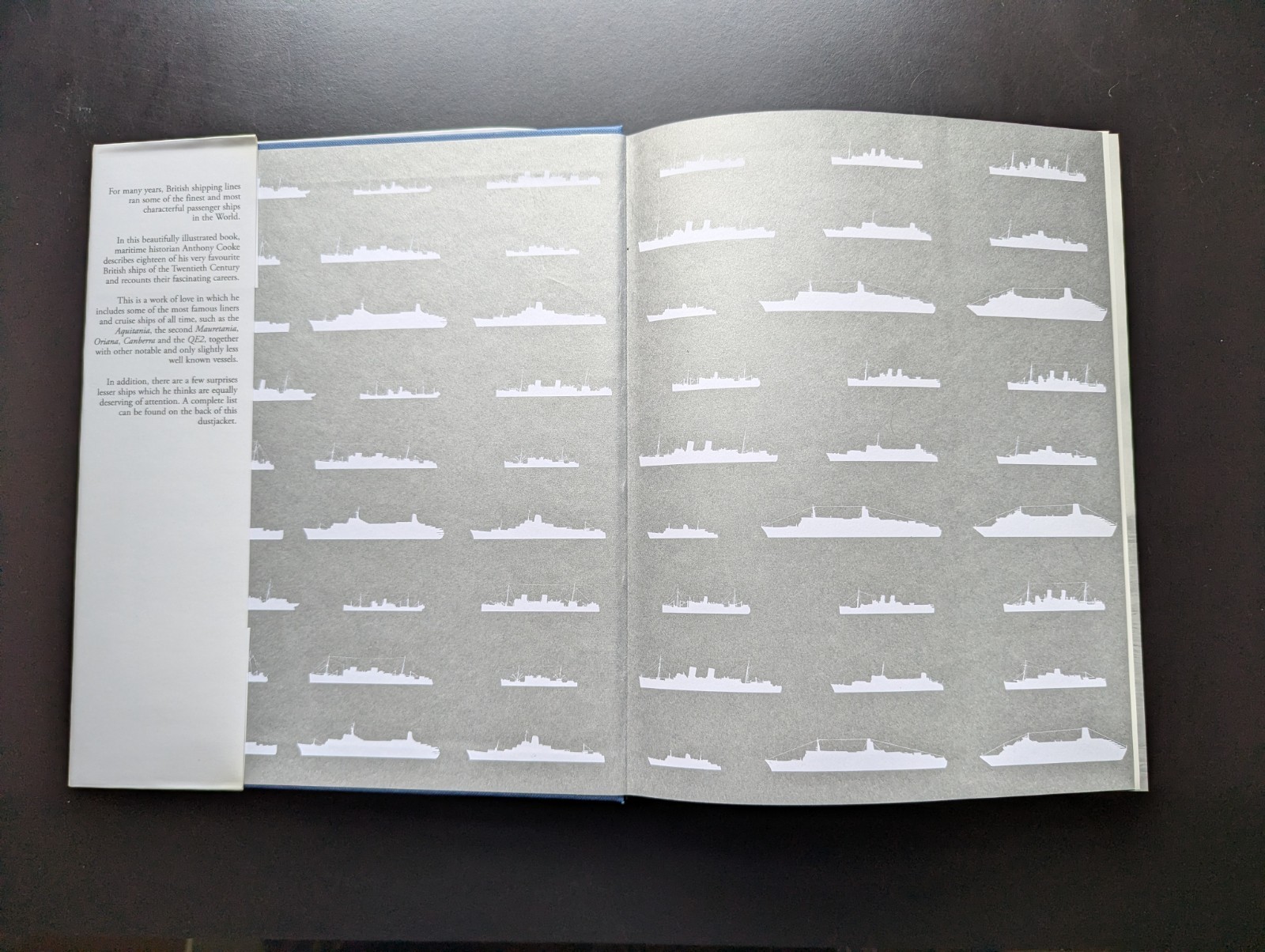 Favourite British Liners Anthony Cooke Carmania Press 2011 Maritime Book Scarce