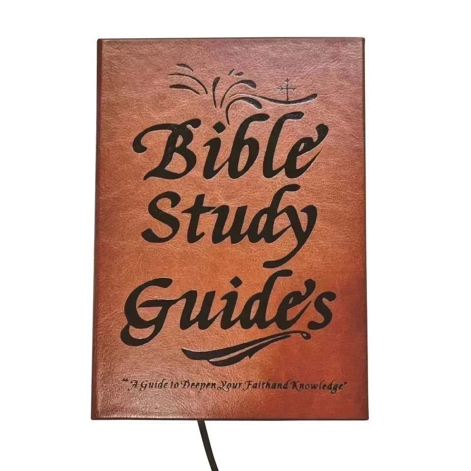 66-Page Bible Study Guide Daily Devotional Journal Notebook Planner Christian