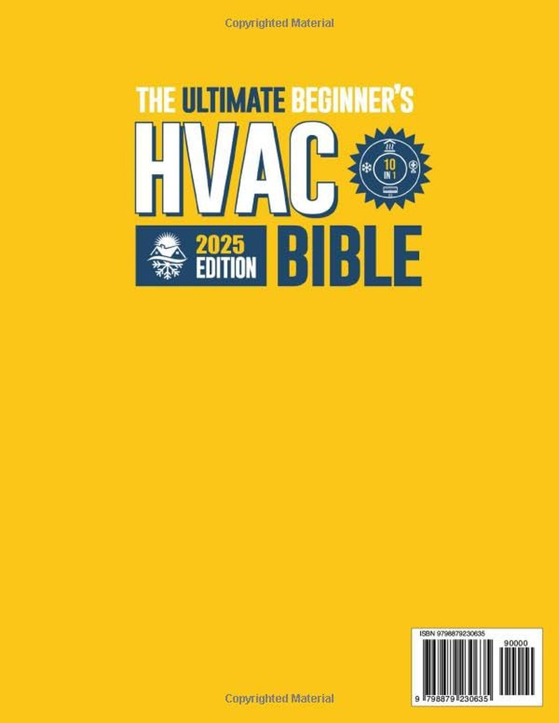 HVAC BIBLE [10 in 1] The Ultimate Beginner’s Guide: Mastering Residential & Comm