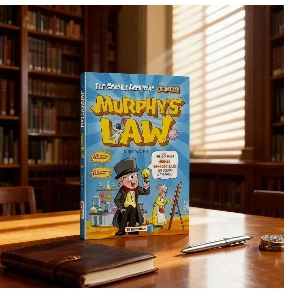 Murphy’s Law Learning Book for Kids 8-12 with 128 Pages Paperback Free Shipping