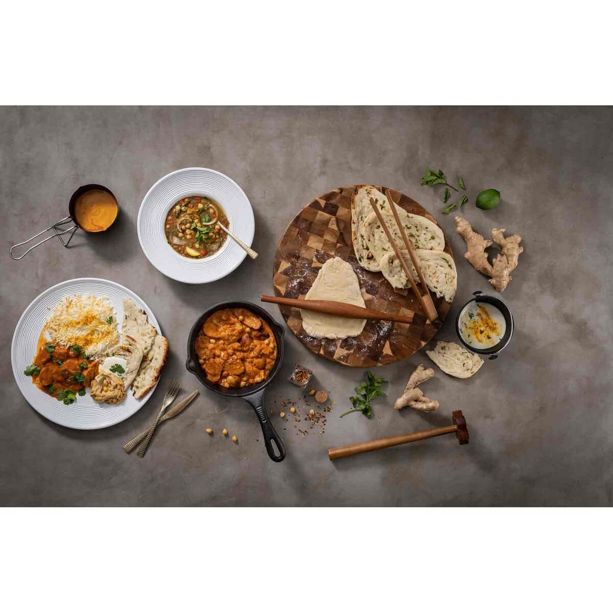 Tablecraft 11069 Tadka Pan, 10-inch Length, 10 oz Capacity, Non-Stick Coated…
