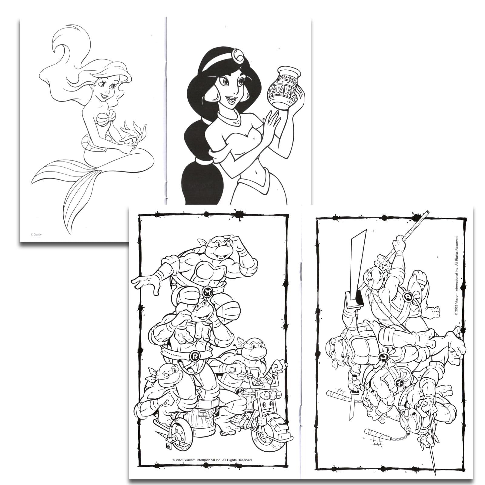 24 Pack Small Coloring Books for Kids Ages 4-8, 2-4 – Bulk Coloring Bundle