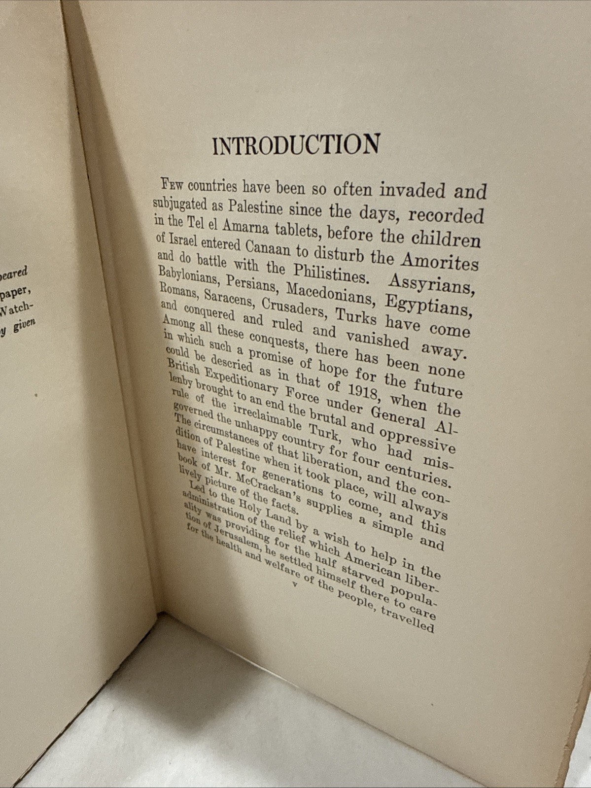 The New Palestine W.D McCrackan 1922 Antique Hardback First Edition