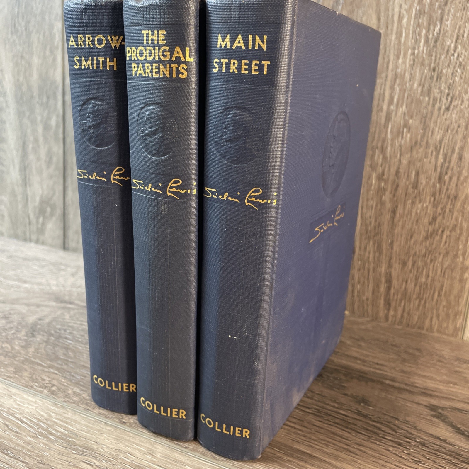 Sinclair Lewis Lot 3 Books Arrow Smith Prodigal Parents Main Street Collier 1925