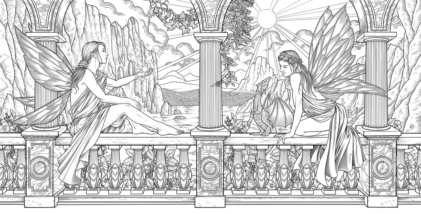 Magic Made Real: Coloring through Enchanted Realms of Dragons, Unicorns,…
