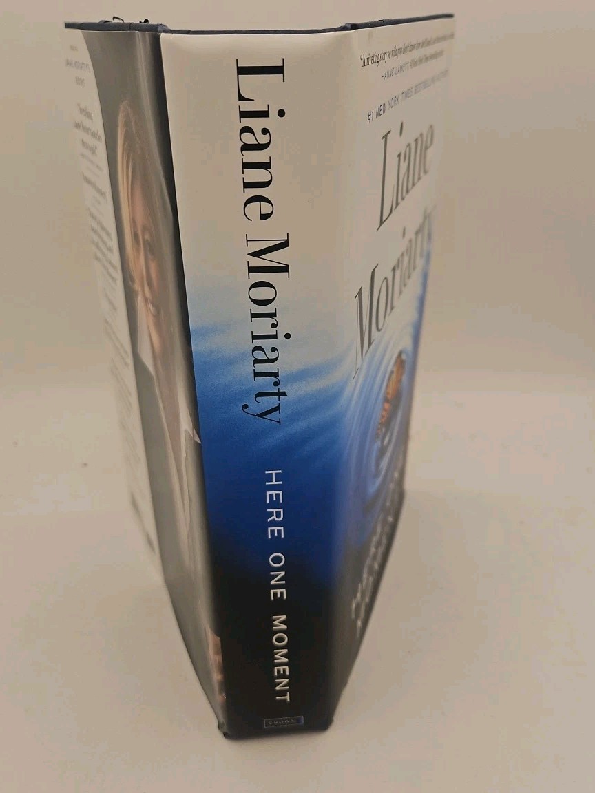 Here One Moment Liane Moriarty 2024 Hardcover 1st US Edition DJ Like New K3