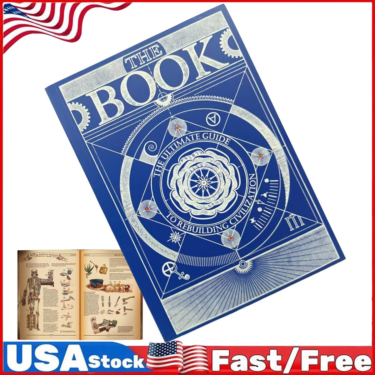 The Book-The Ultimate Guide to Rebuilding a Civilization New English Book Gifts