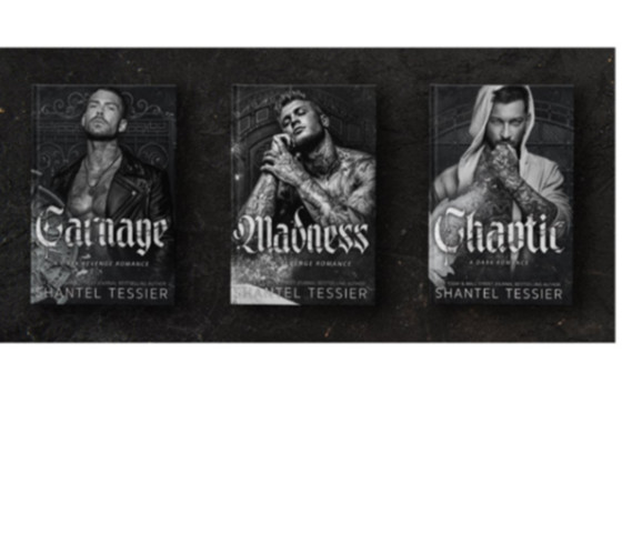 3 book set Chaotic by Shantel Tessier Brand New English paperback Free Shipping