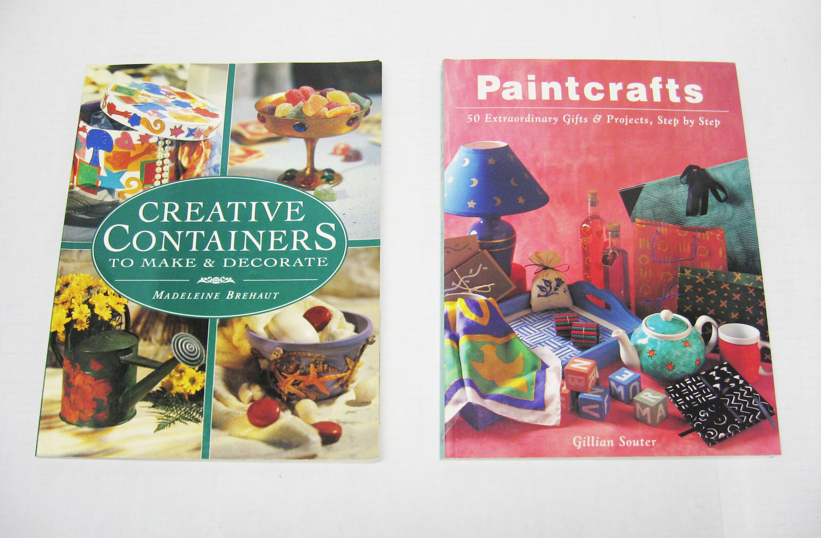 Craft Books – Frames, Papier-mache, Stamping & More – DIY Projects – 10 Book LOT