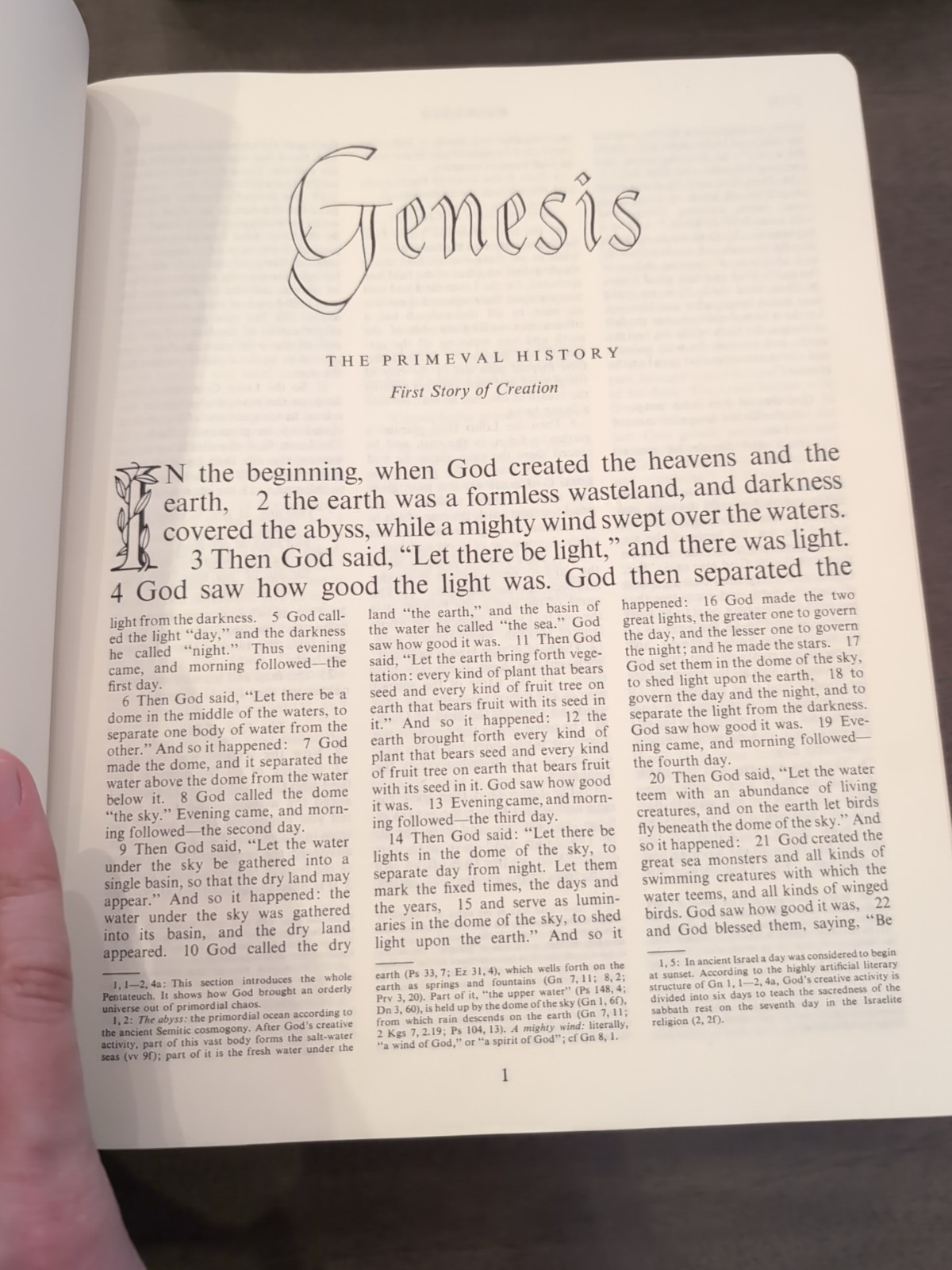 The New American Bible Special Family Edition Triple Column Catholic Press-world