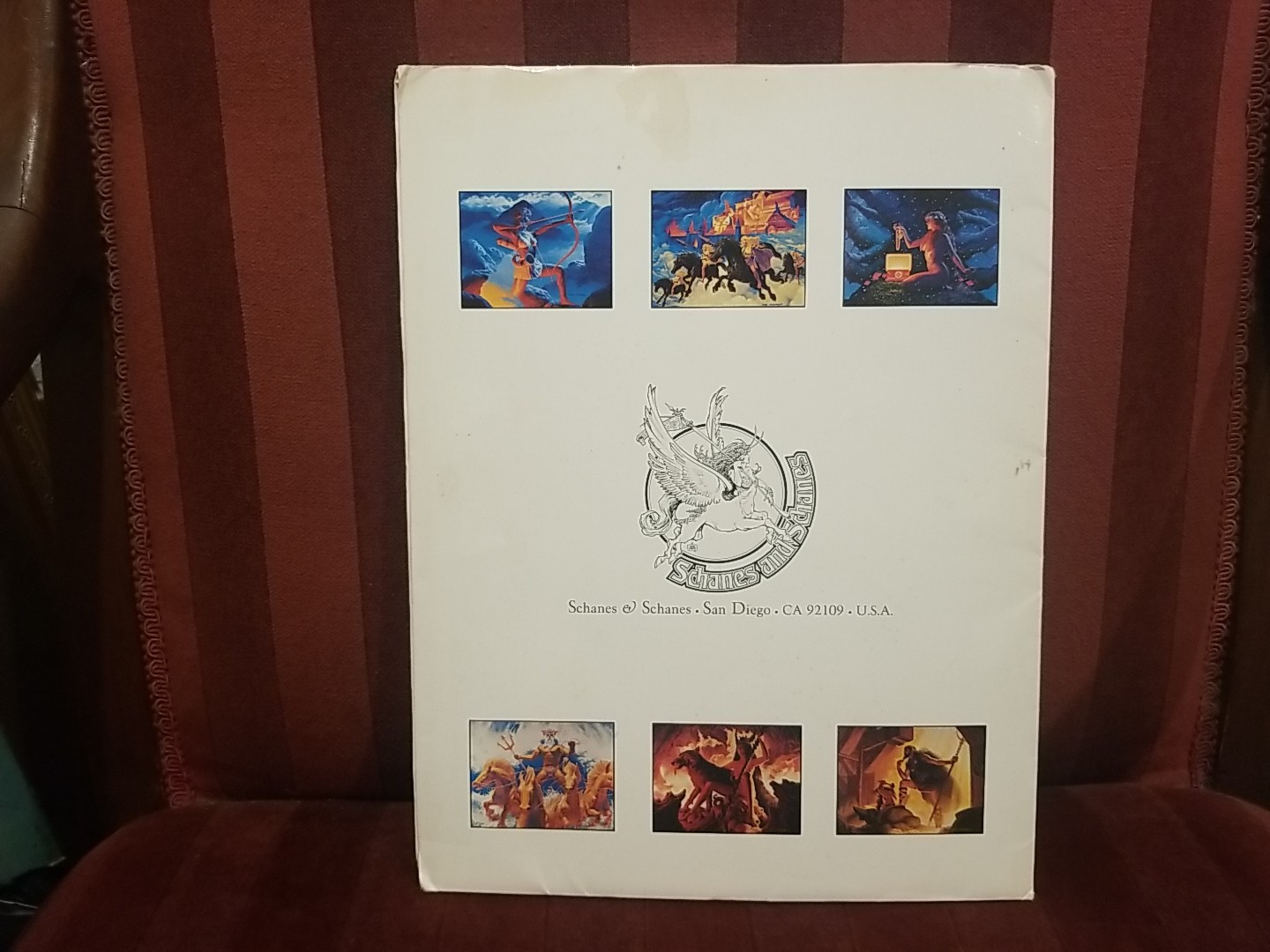 Greg Hildebrandt – Gods & Goddesses Signed/Numbered 838/2000 1982 6 Plates
