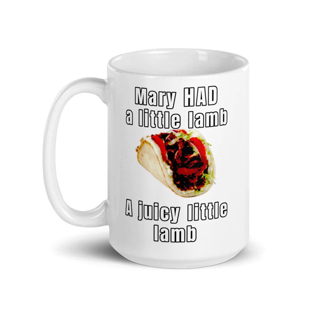 Mary had a little lamb Mug. Coffee Tea Funny 11oz 15oz Gift Present Ceramic