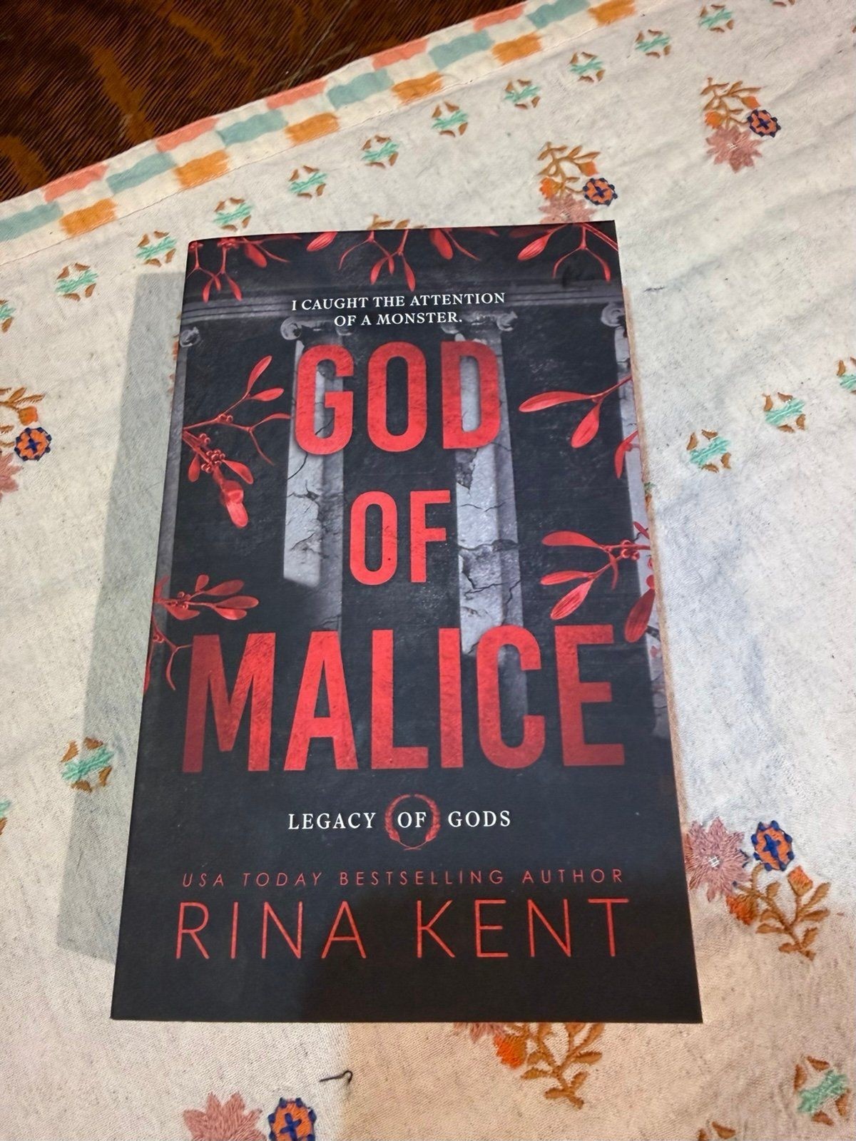 God of Malice Deluxe Signed by Rina Kent