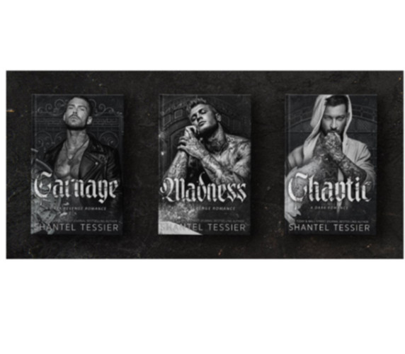 3 book set Chaotic by Shantel Tessier Brand New English paperback Free Shipping