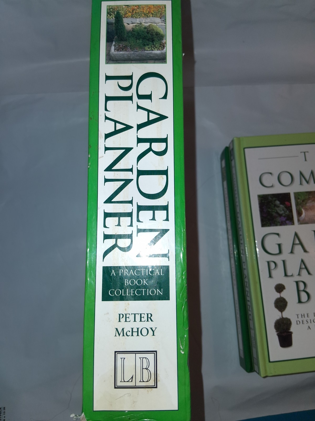 Gardening In Small Spaces AND The Complete Garden Planning Book Peter McHoy Set