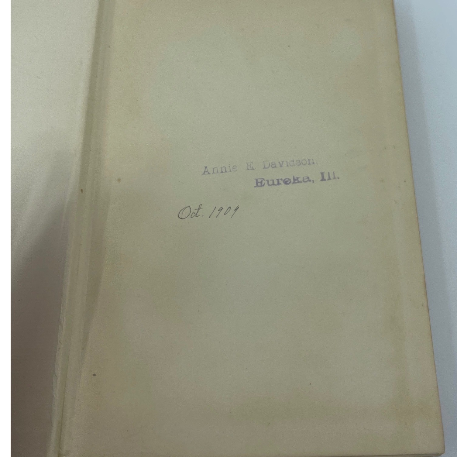 Antique Religious Christian Woman’s Board of Missions Book 1909 Helen Moses
