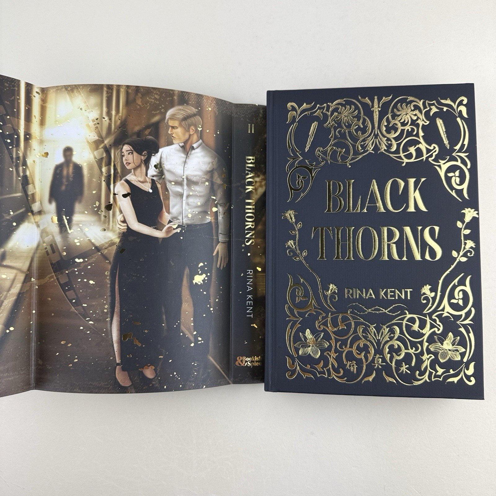 Rina Kent Thorns Duet Bookish & Spice Special Edition Hardcover Set Red & Black