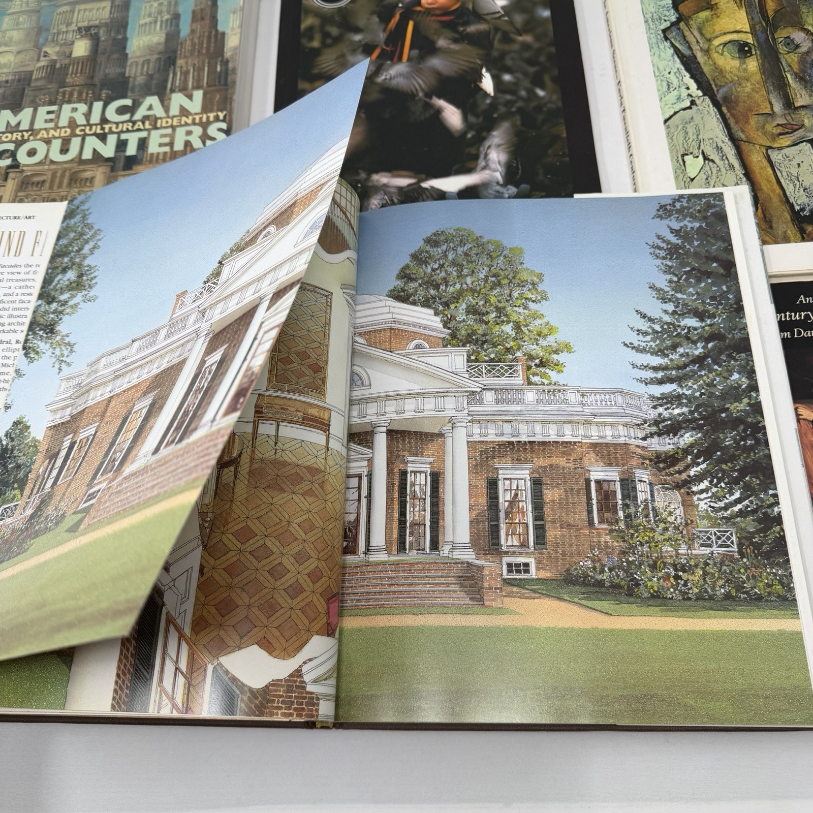Art Books Lot of 6 – History Architecture Photography Drawing Painting