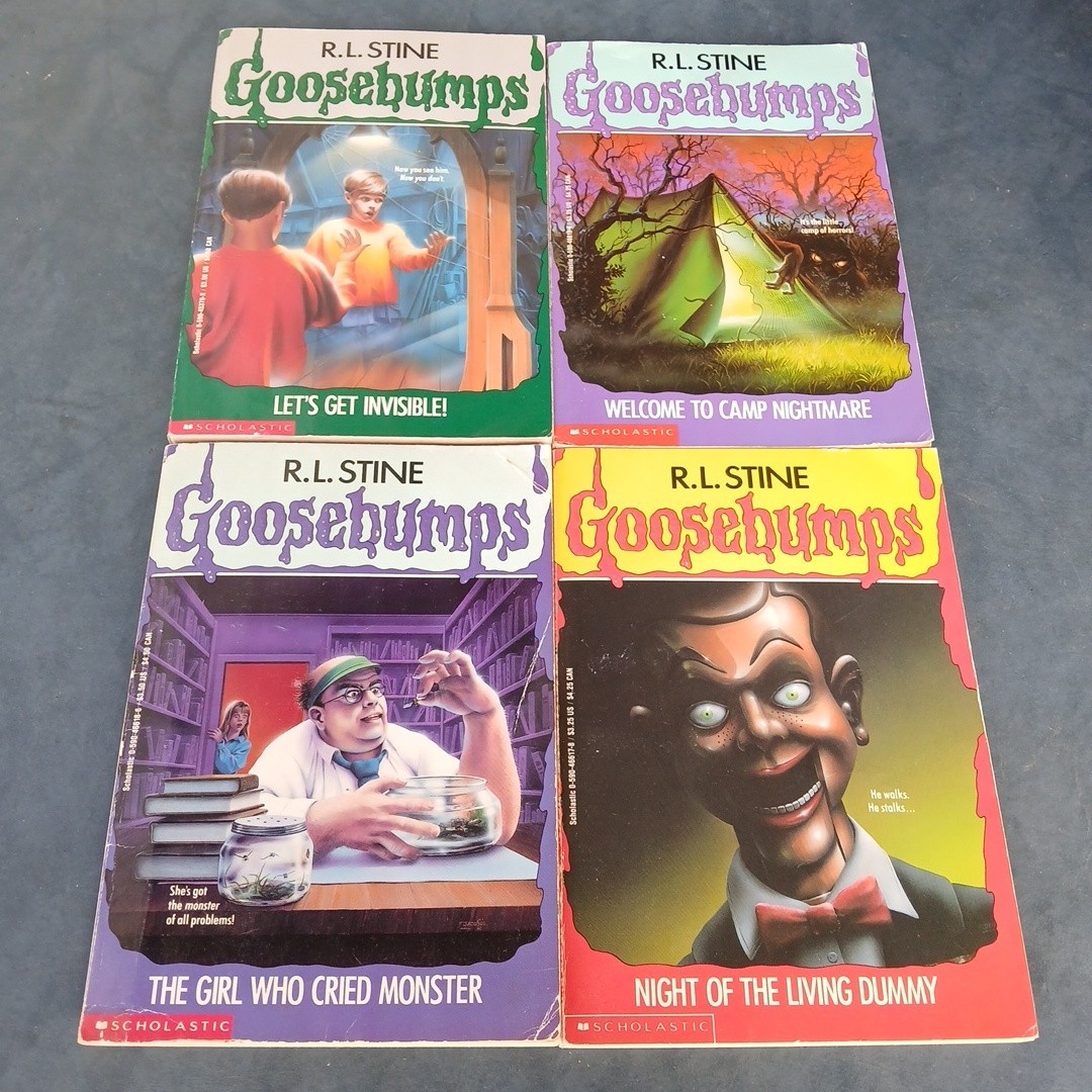 Goosebumps Books Lot of 39 Vintage 90s Original First Printing 1 3-38, 43-44, 47
