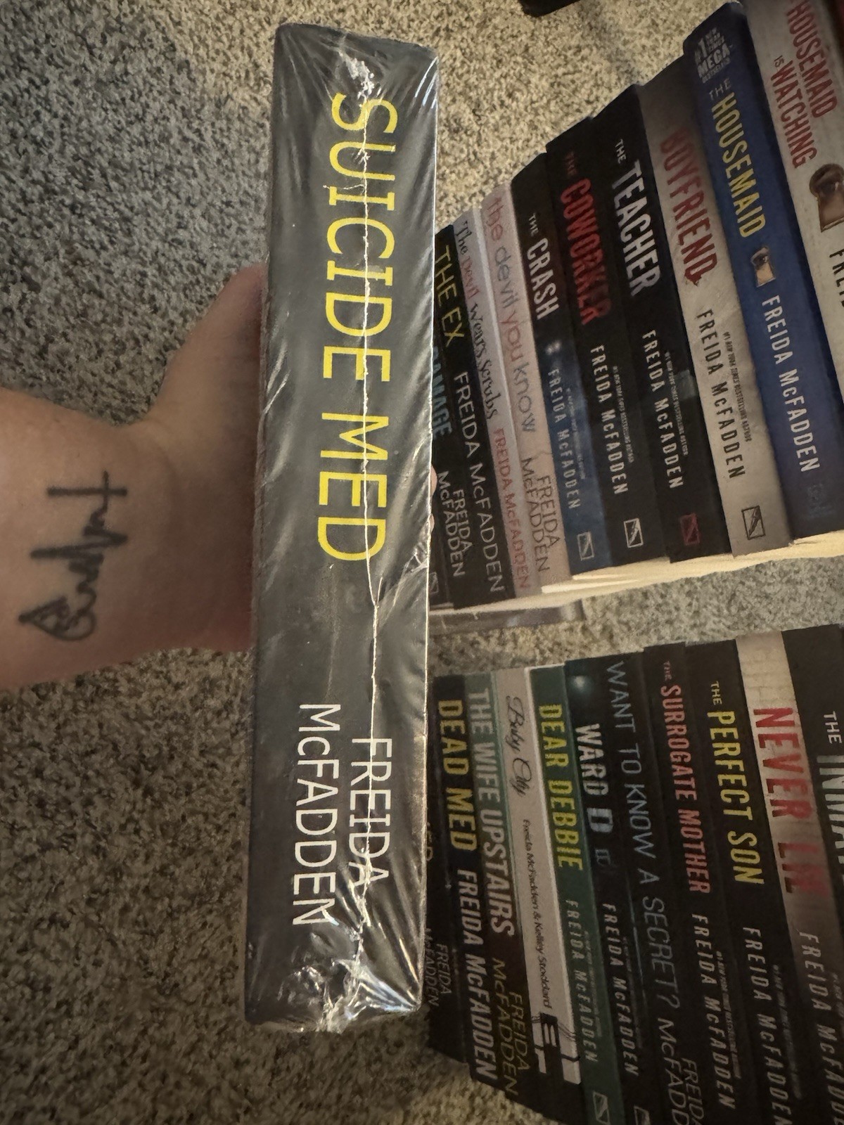 OUT OF PRINT RARE Suicide Med by Freida McFadden – 2014