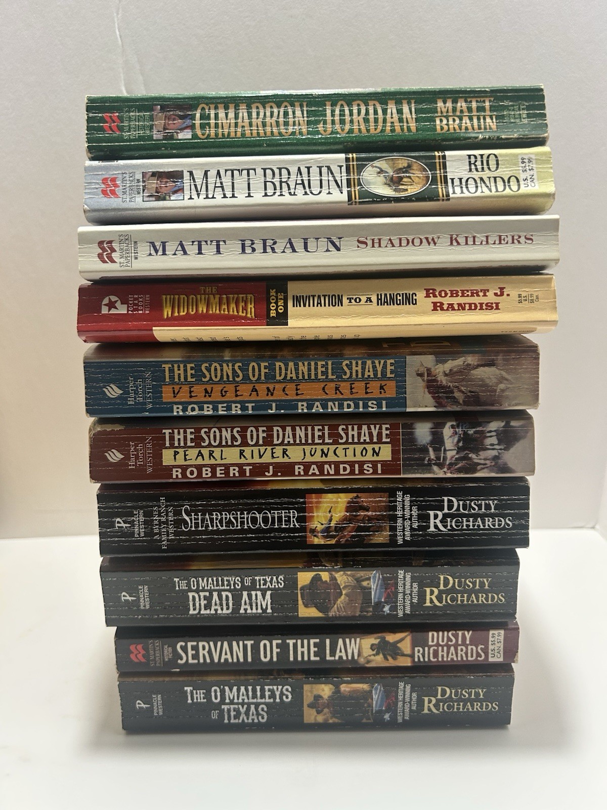 Western Novels Lot of 40 by Various Authors