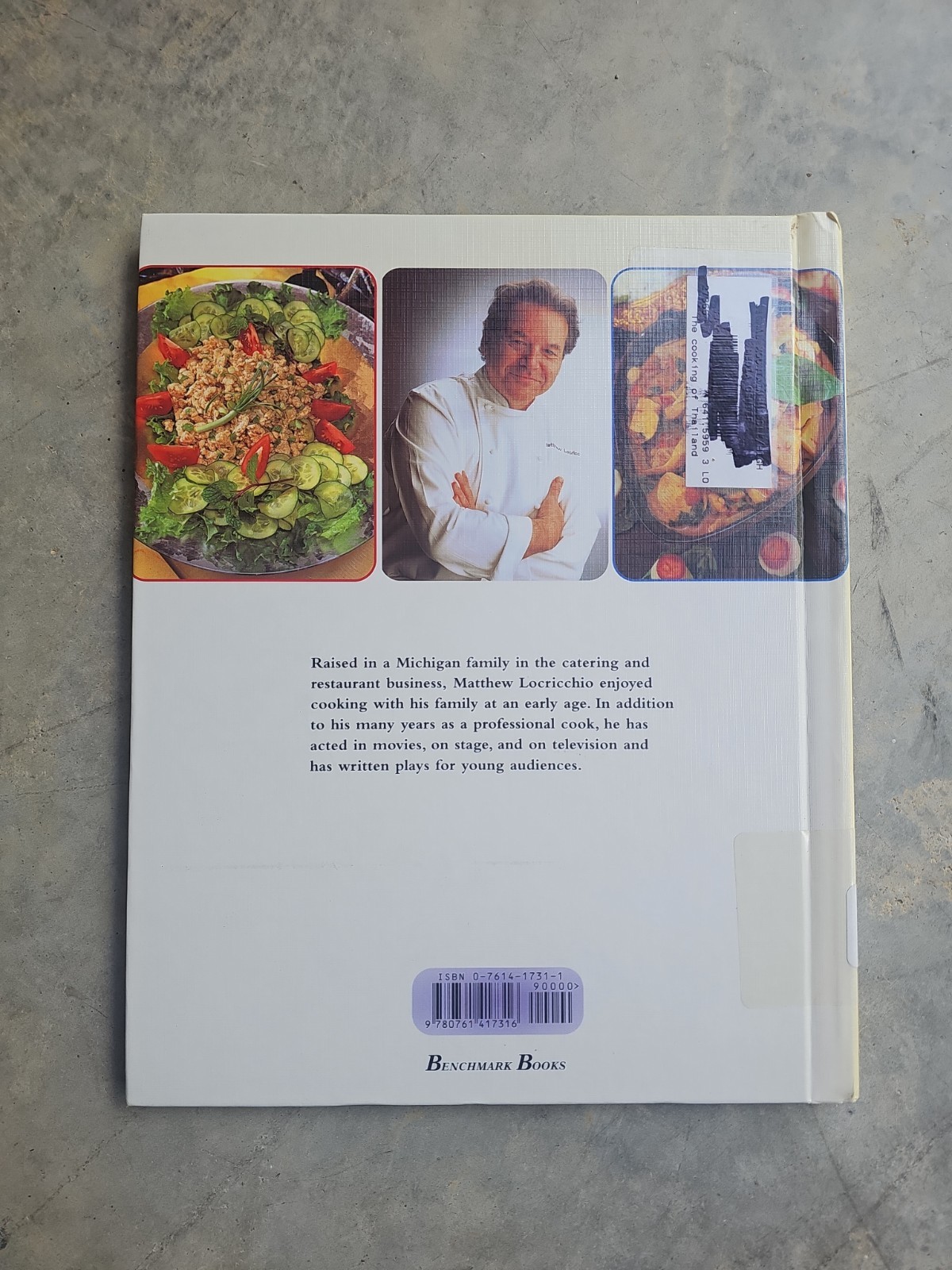 Cooking of Thailand by Matthew Locricchio (2006, Hardcover)
