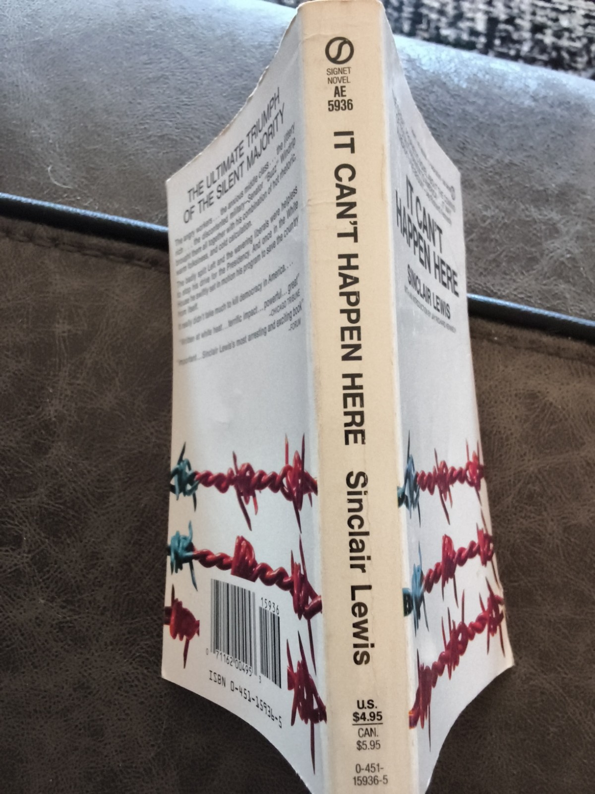 It Can’t Happen Here by Sinclair Lewis (1970, Paperback)