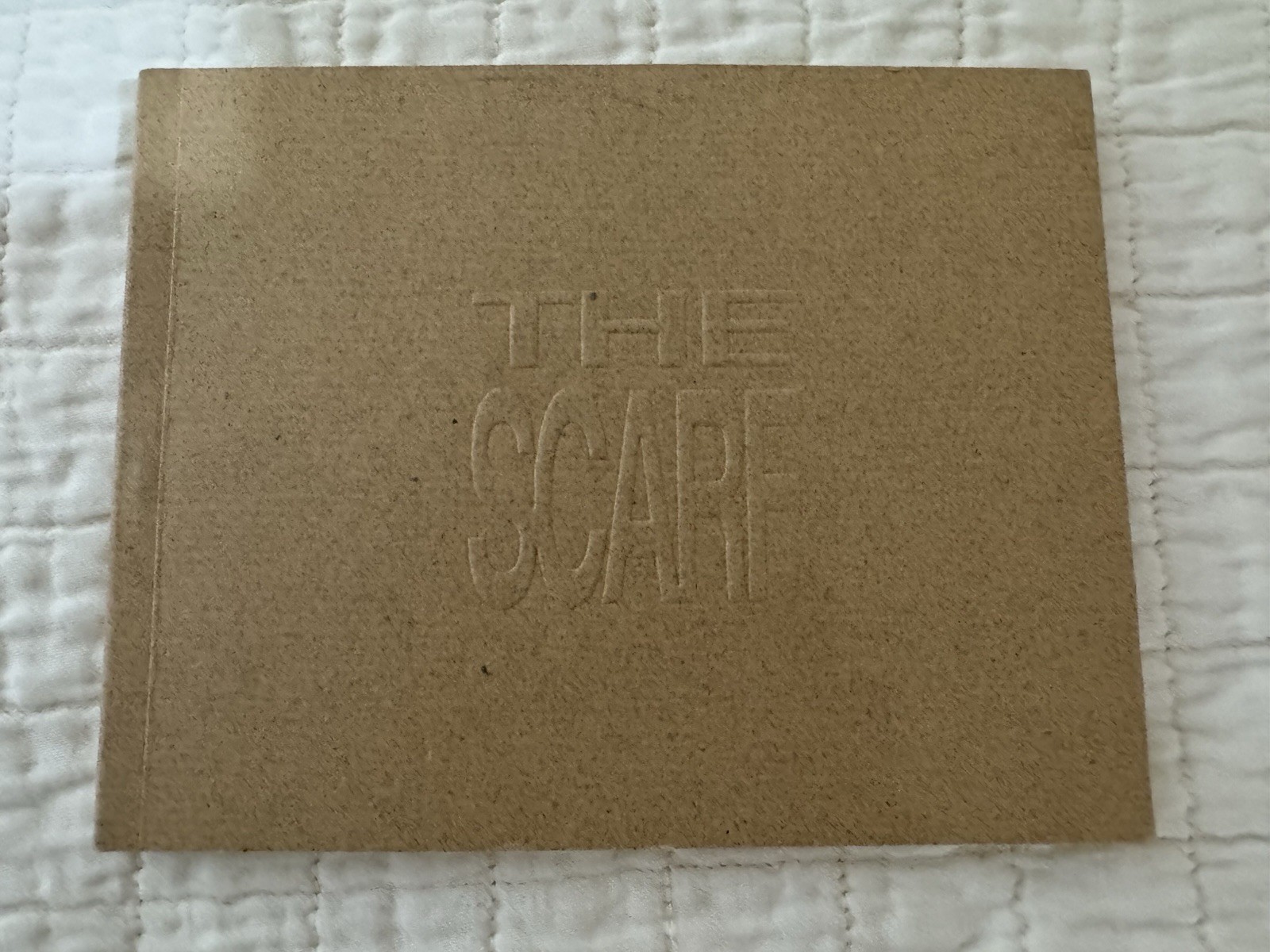 The Scarf Paperback Picture Book Scarves Fashion Illustrated 6×8 Inches English