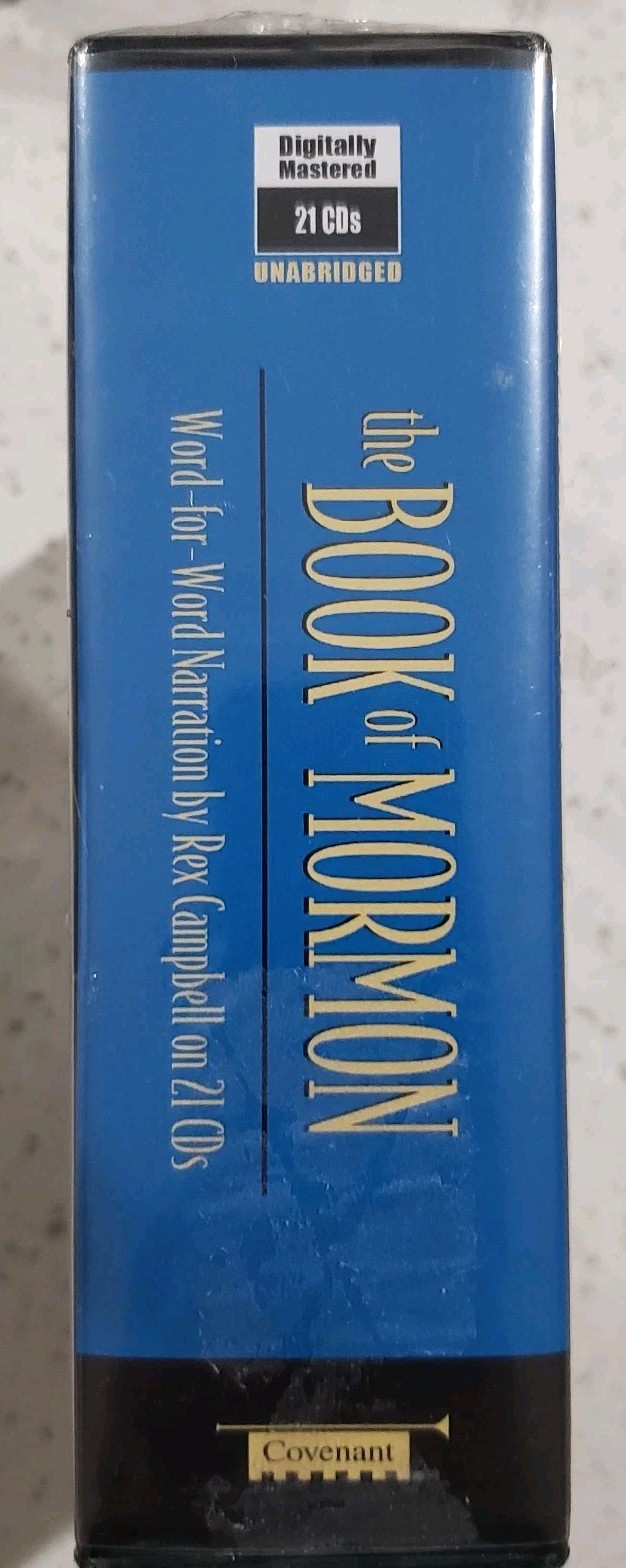 The Book of Mormon Audio Book 21 Compact Disc Set 2016 Rex Campbell Covenant LDS