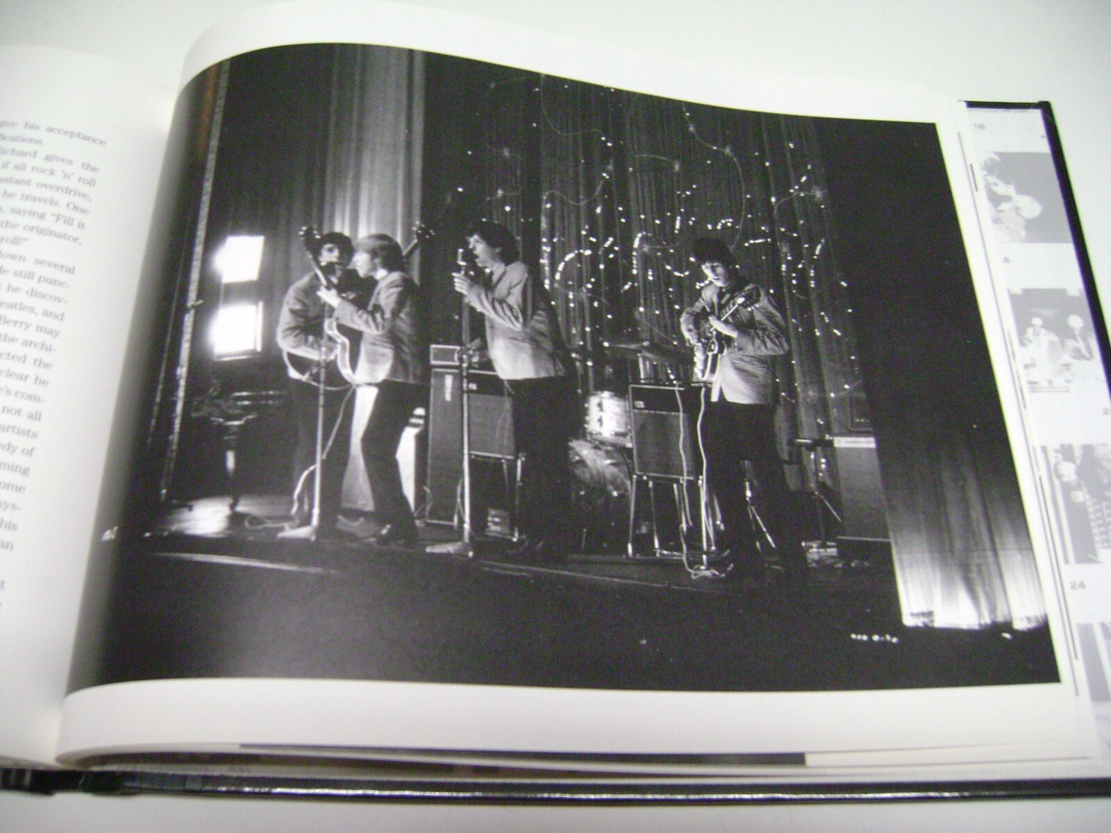 1995 Hardcover Book, THE ROLLING STONES, 10 3/4″ x 8 1/4″ x1/2″, 126 pages