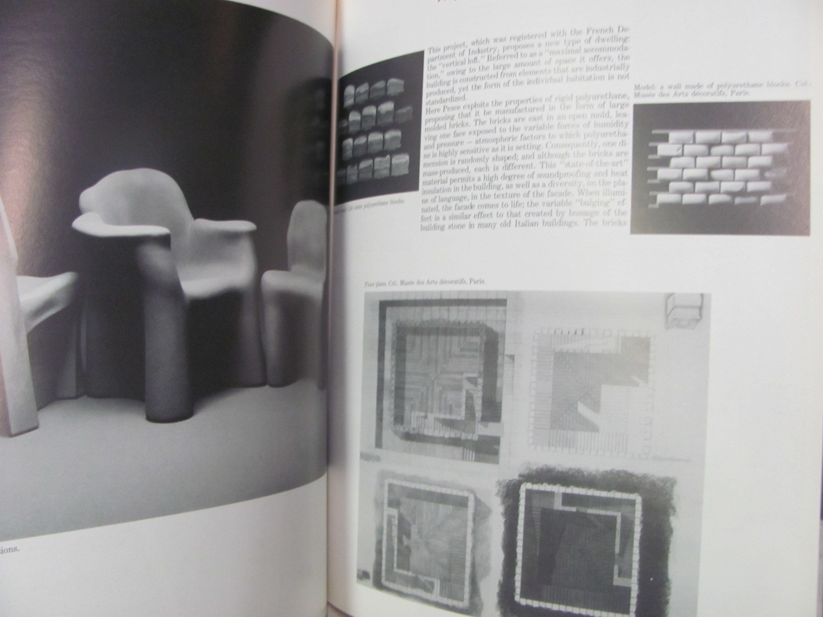 Gaetano Pesce : Architecture, Design and Art Vanlaethem 126 pages PB 1989