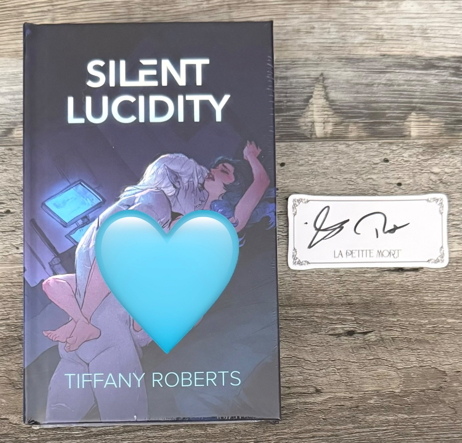 La Petite Mort SILENT LUCIDITY Tiffany Roberts NSFW MINI HARDCOVER + Bookplate