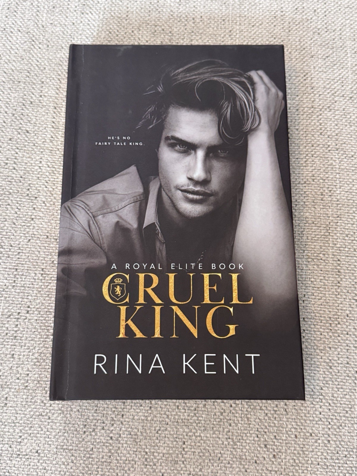 Cruel King By Rina Kent Signed Hardcover Royal Elite Series Out Of Print New OOP