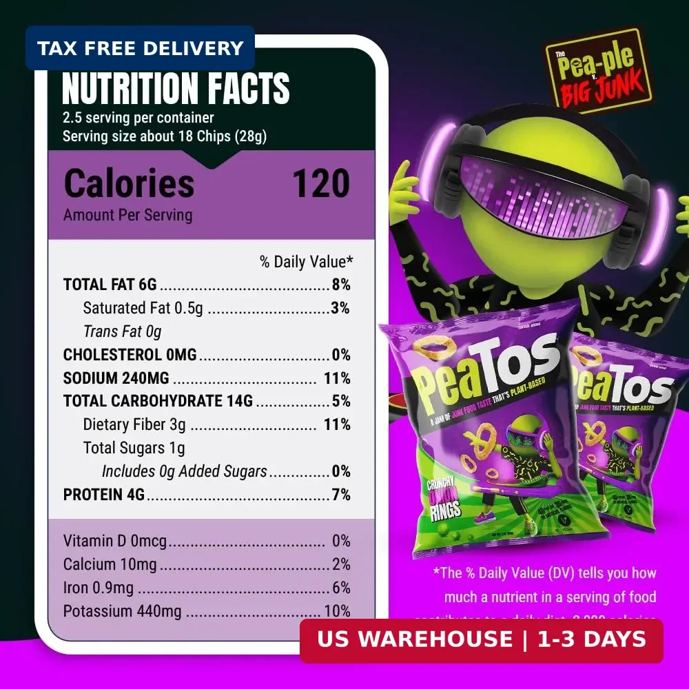 PeaTos® – the Craveworthy upgrade to America’s favorite snacks – PeaTos Classic