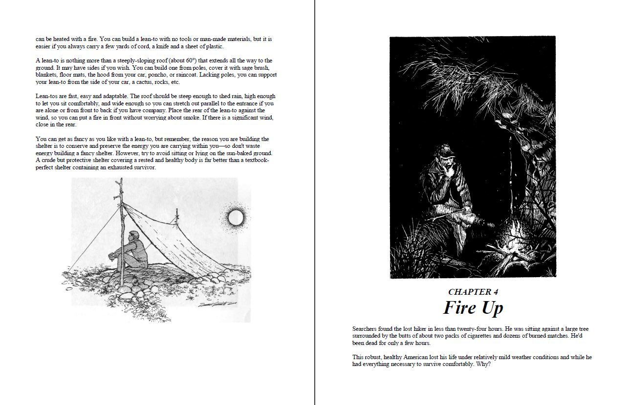 100 BOOKS – Survival – Wilderness Shelter Resources Adaptation First Aid – USB