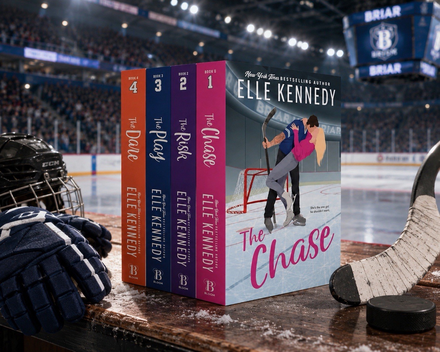 Briar U 4 Books Collection- The Chase, Risk, Play, Dare- Paperback (New)