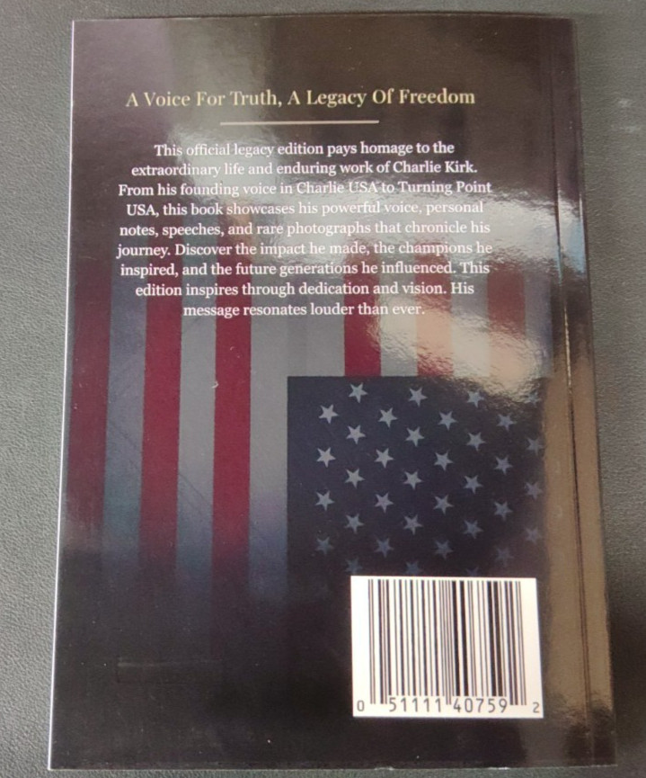 Remembering Charlie Kirk The Official Legacy Edition Paperback