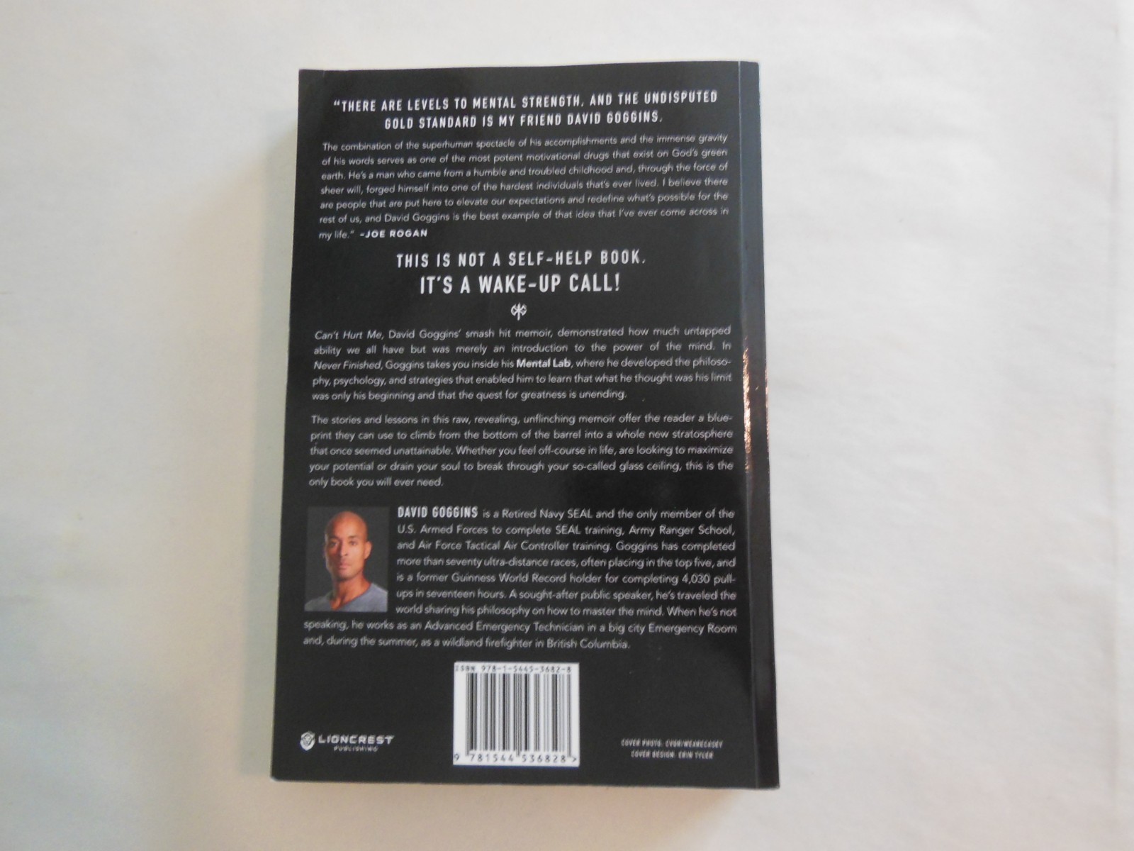 Never Finished: Unshackle Your Mind and Win the War Within by David Goggins-2022