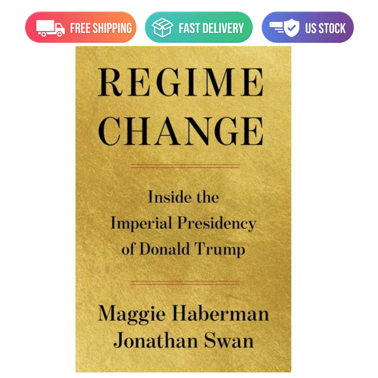 Regime Change Donald Trump Hardcover Maggie Haberman Political Book 2026