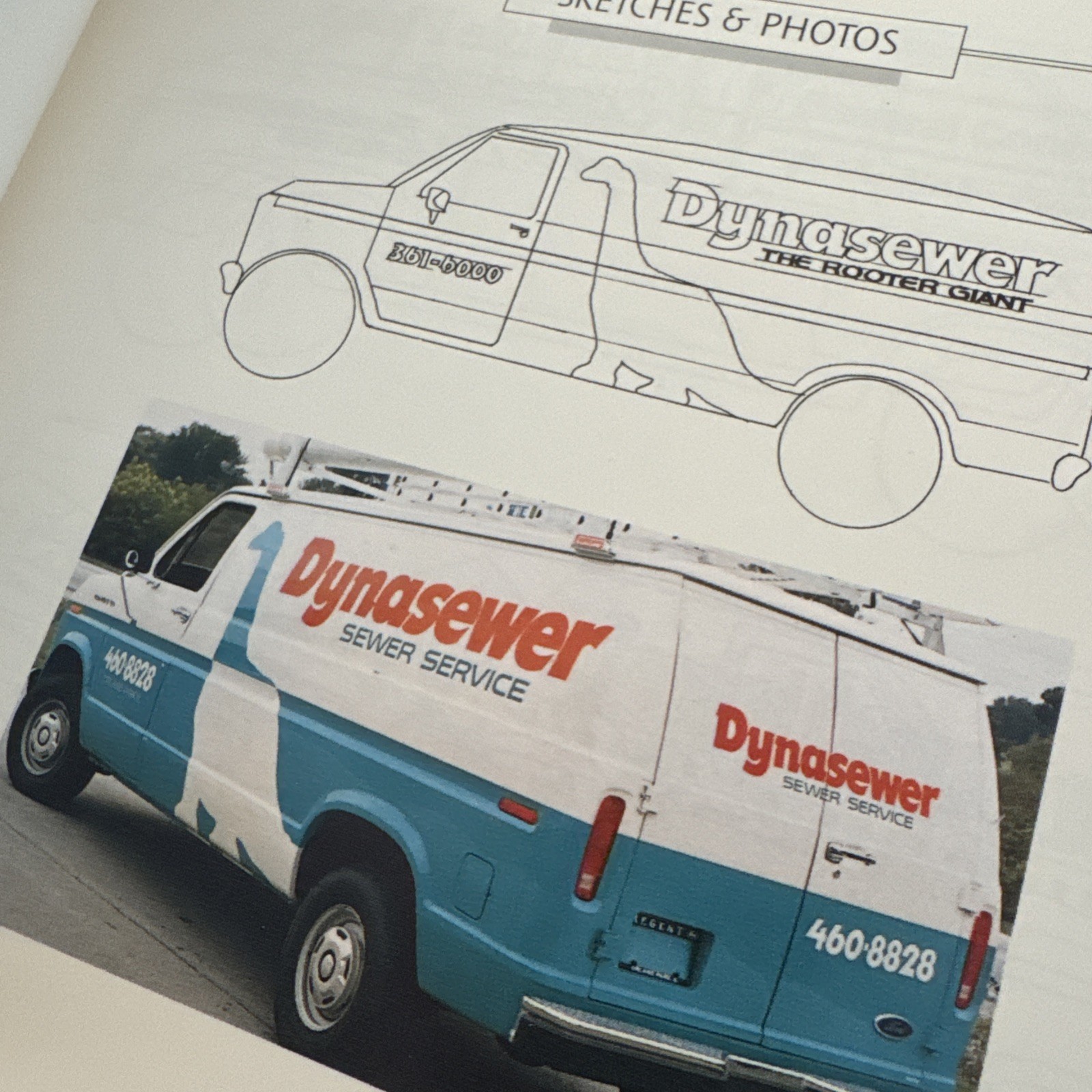 Rare ‘90’s Era TRUCKS PB By Famous Bob Behounek-Signcraft Magazine-Sign Painting