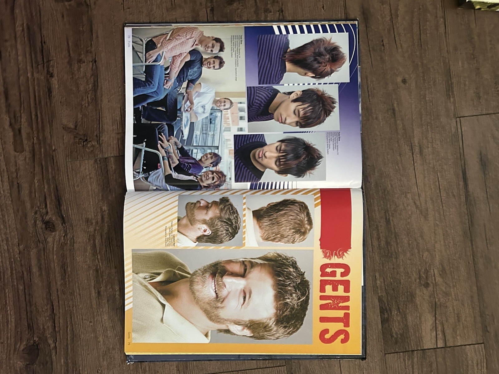 Y2K Hair Salon Books 2000s Passion Men’s Book and Men’s Look Hairstyles Vol 10