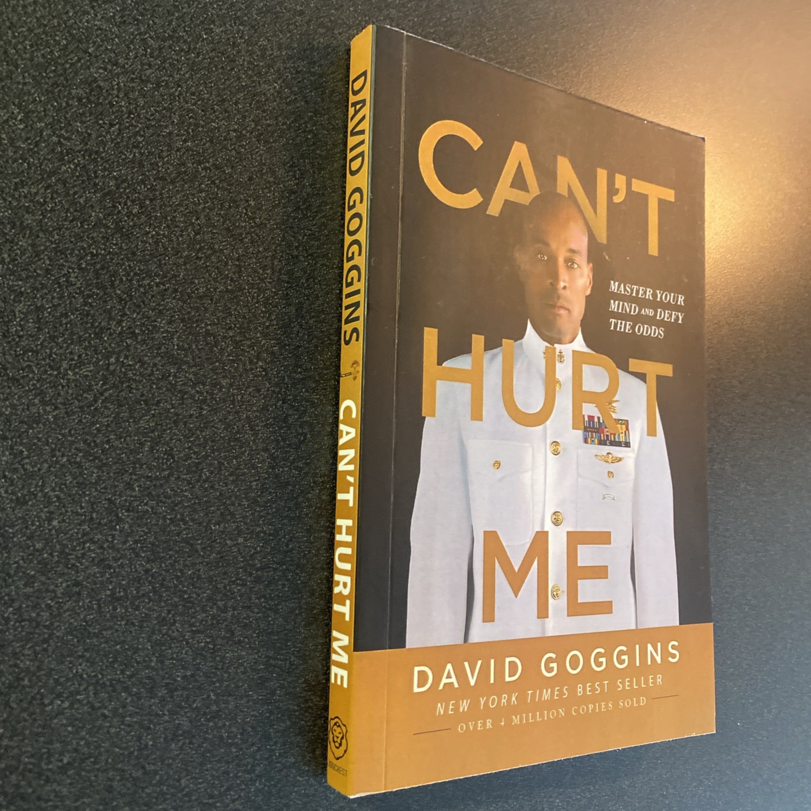 David Goggins Paperback Book Lot – Can’t Hurt Me + Never Finished “like newish”.