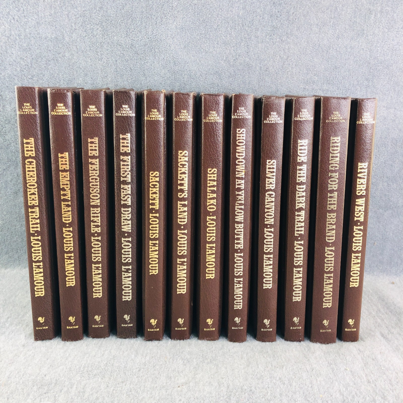 122 Vol. Louis L’amour Leatherette Collection ~ Complete Original Series. ~ Nice
