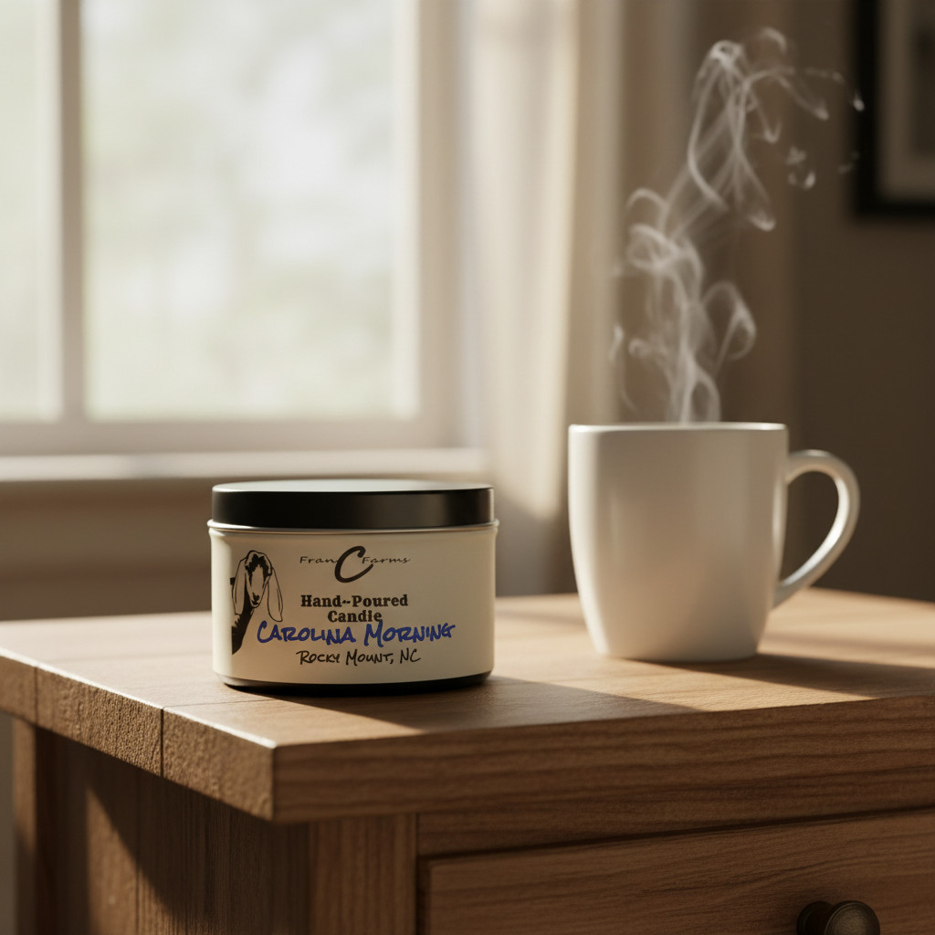 Carolina Morning Soy Candle – 8 oz. Tin
